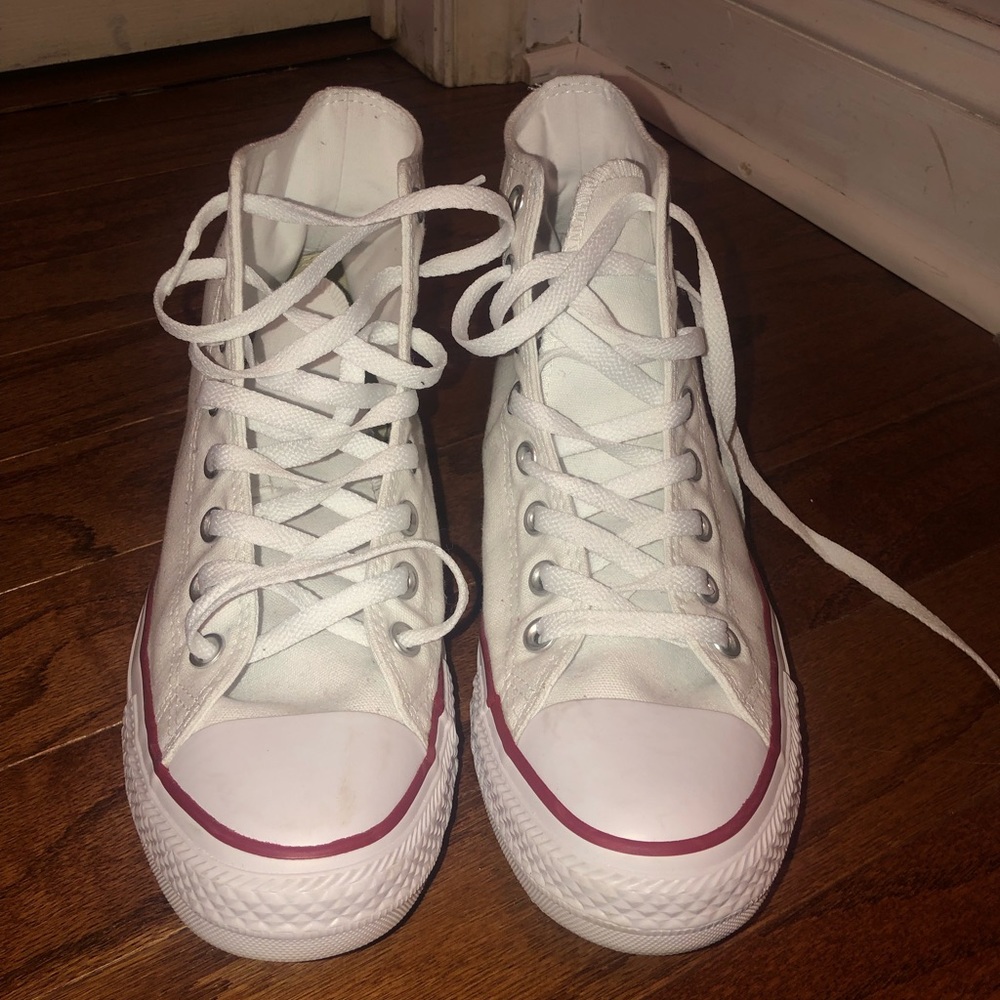 White high top converse